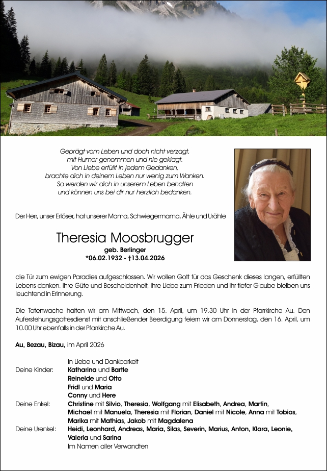 Theresia Moosbrugger